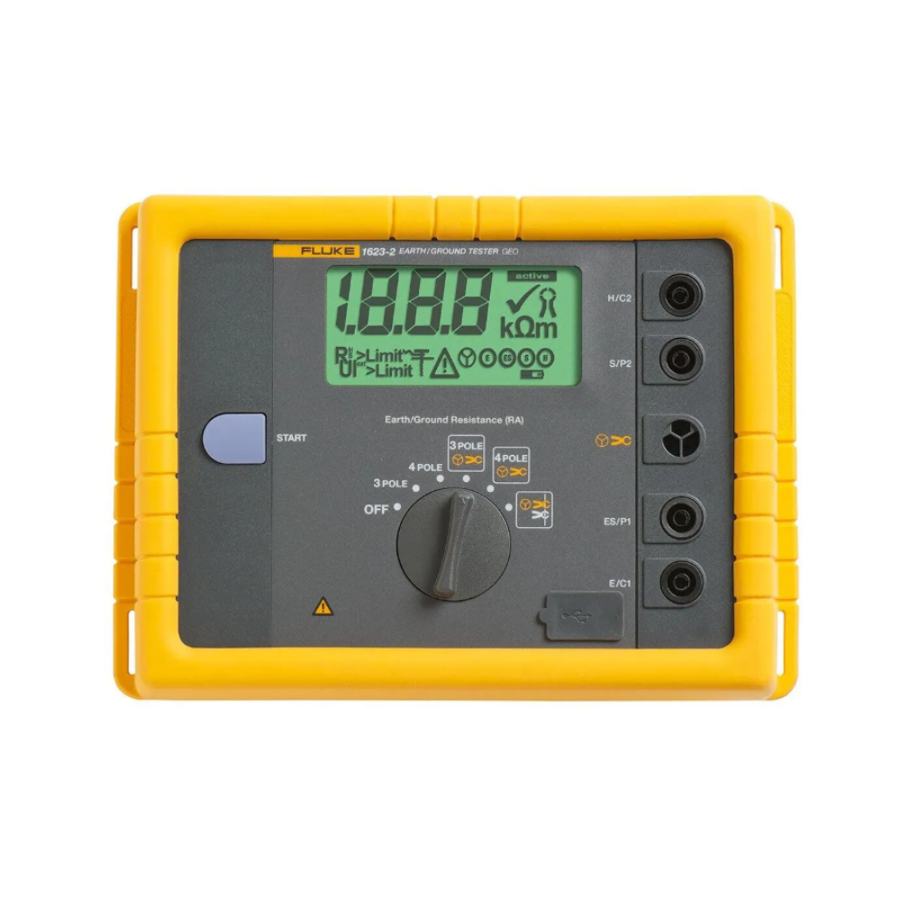fluke 1623 2 geo earth ground tester kit