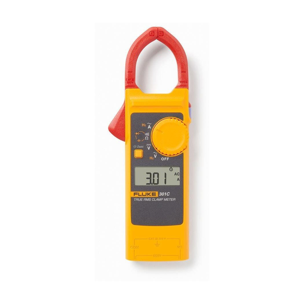 fluke 301c true rms clamp meter